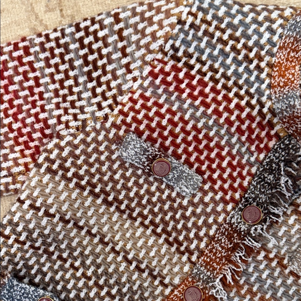 Veronica Beard Multicolor Knit Jacket - image 5